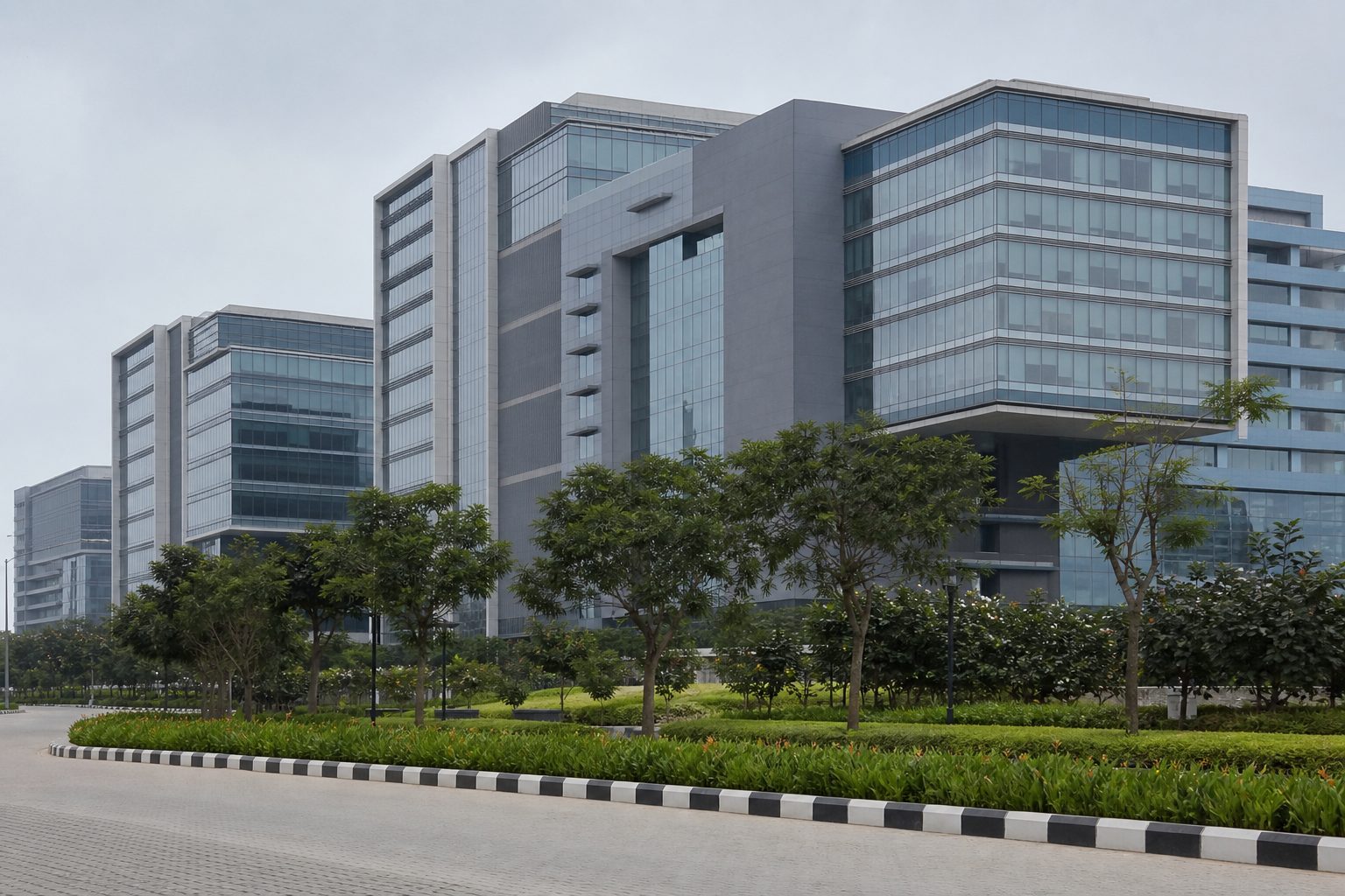 Bagmane Tech Park on Outer Ring Road, Bangalore