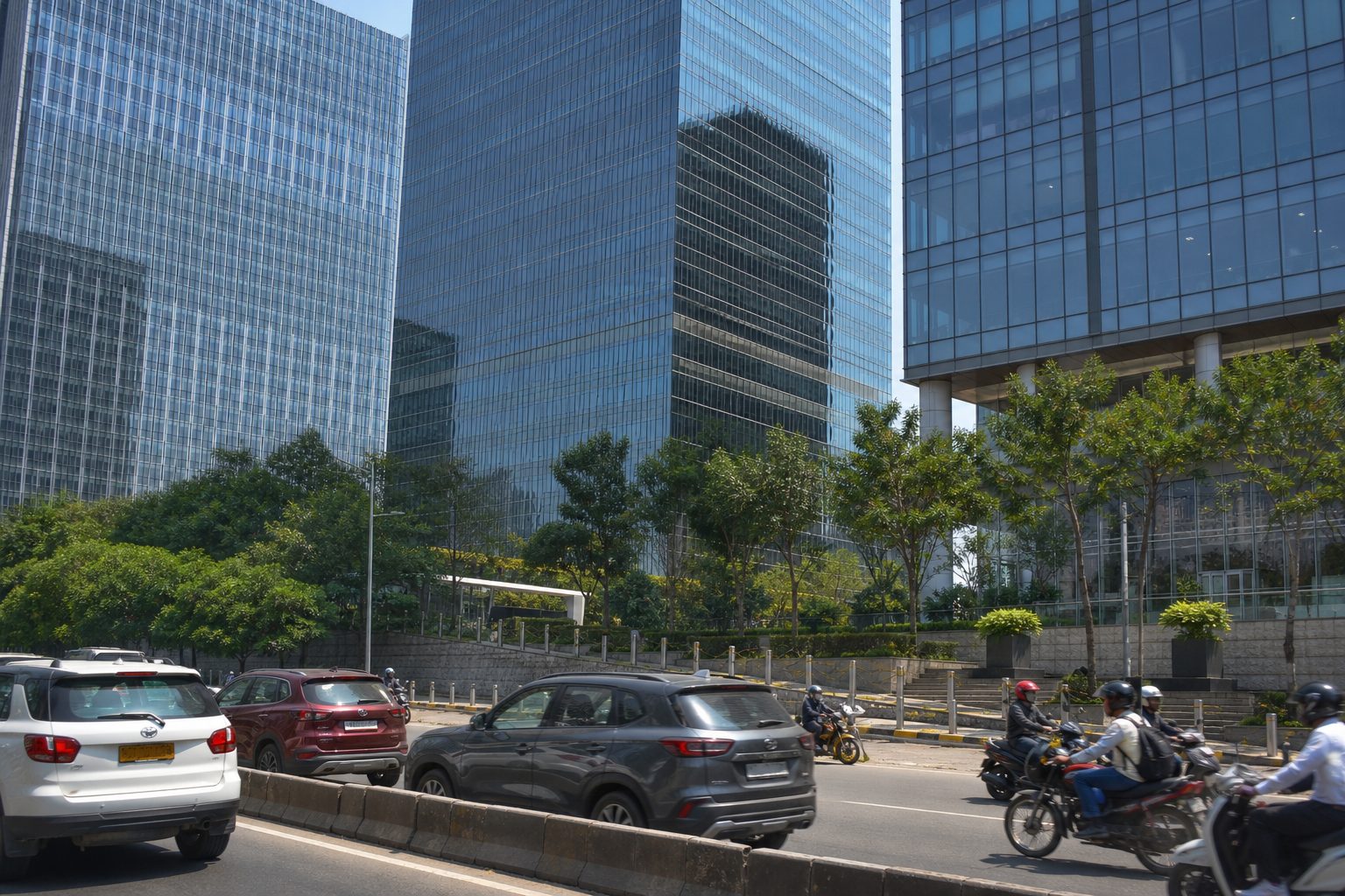 Office campus, Outer Ring Road, Bangalore