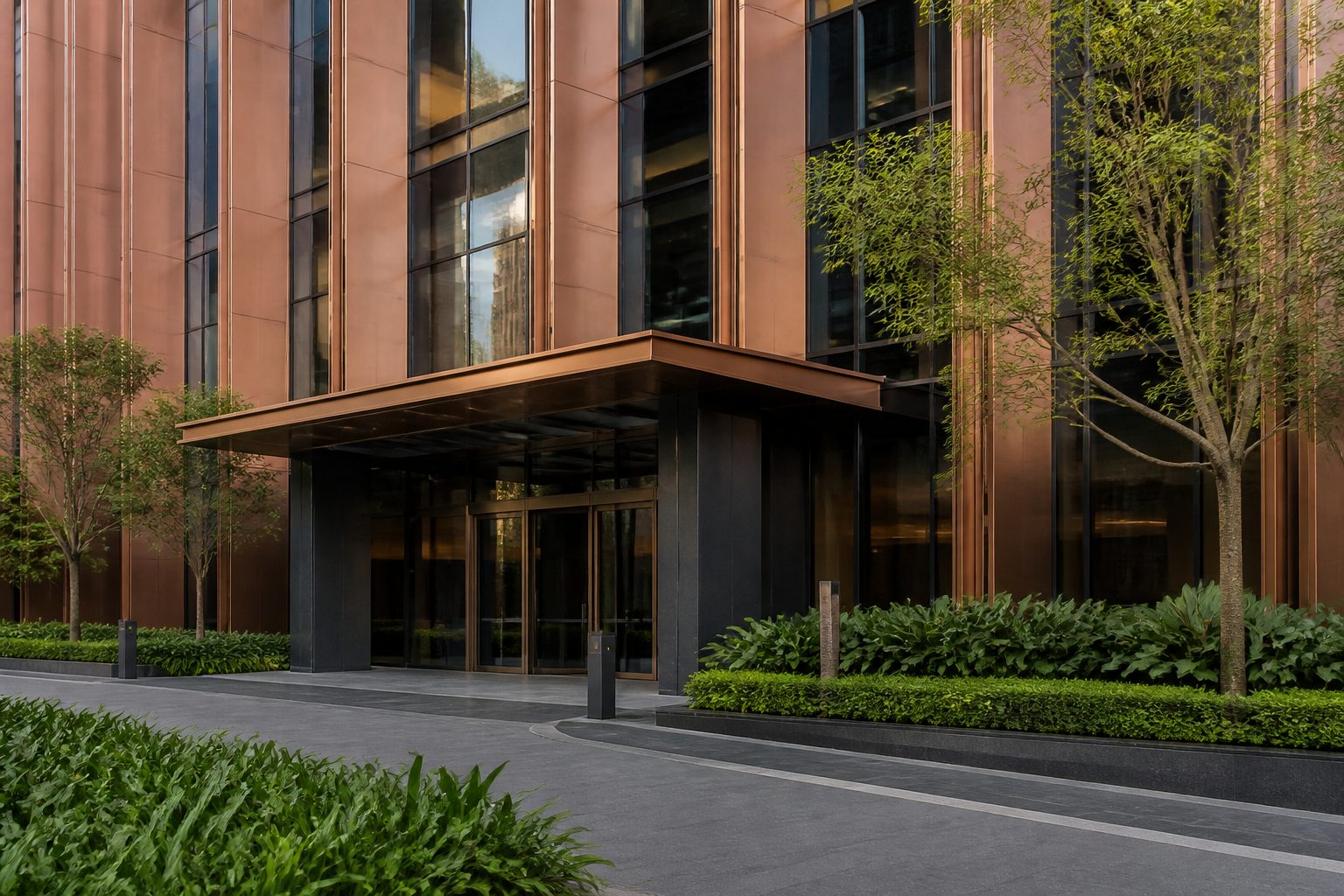 Grade A office building in Whitefield, Bangalore